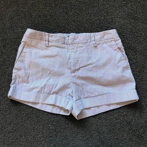Forever 21 stripped shorts.